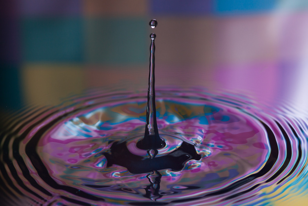 Liquid Drop Art